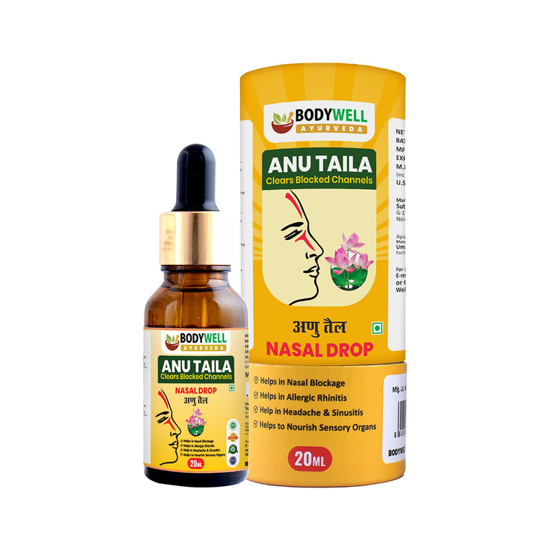 Anu Taila, Ayurvedic Nasal Drop, 20ml