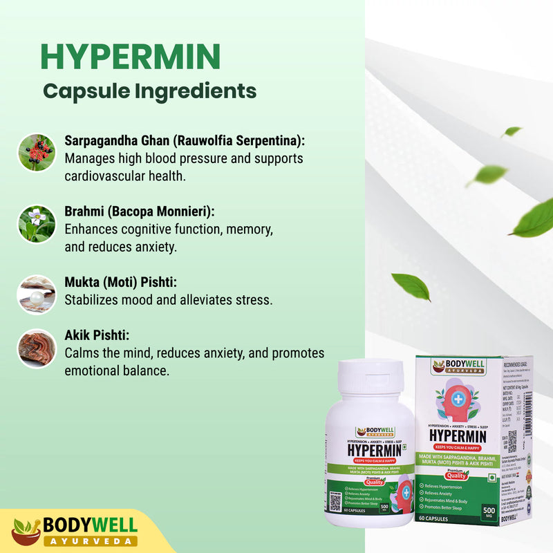 HyperMin, 500mg, Veg. Capsules