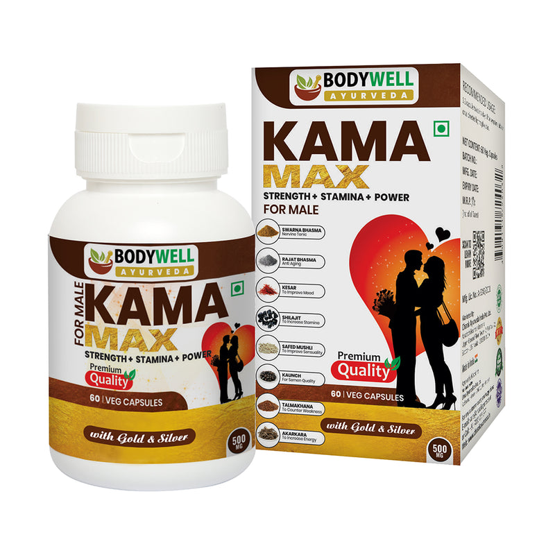 KamaMax Male Capsule (With Gold and Silver)