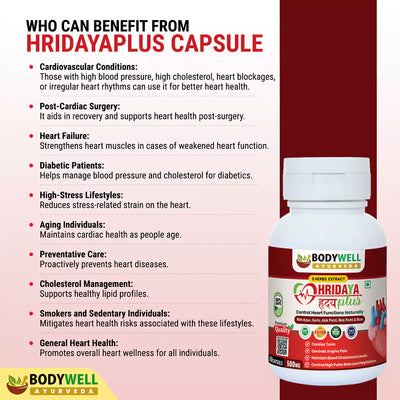 Who Can Benefit from HridayaPlus Capsule