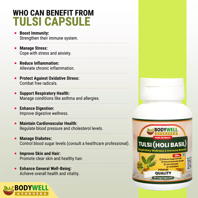 Who Can Benefit from Tulsi Capsule
