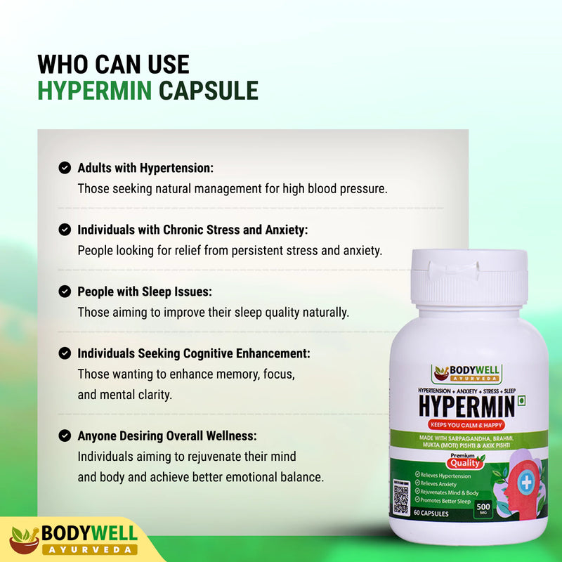 HyperMin, 500mg, Veg. Capsules