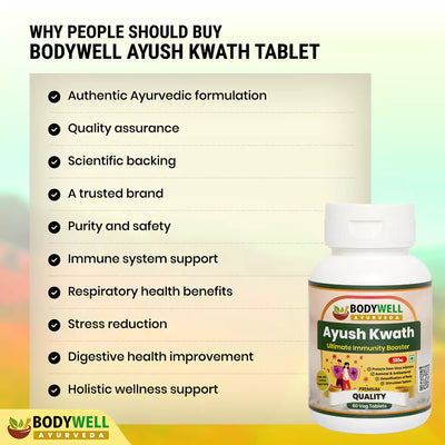 Why BODYWELL Ayush Kwath Tablet