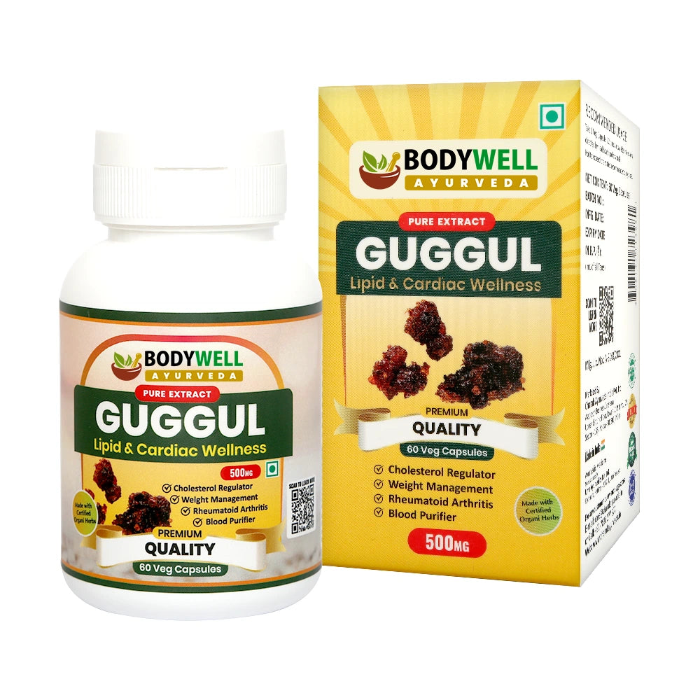 Guggul Extract Capsules, Benefits, Ingredients, Uses, Reviews, Price ...