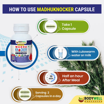 How to Use / Dosage Madhuknocker Capsule